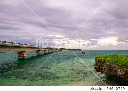 宮古島 池間島 池間大橋 宮古島 池間島 池間大橋 54640749