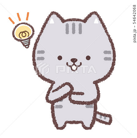 ネコひらめく 54642068