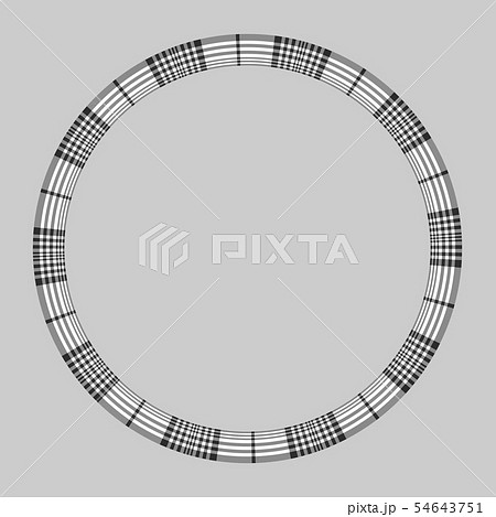 Round frame vector vintage pattern design Round frame vector vintage pattern design 54643751