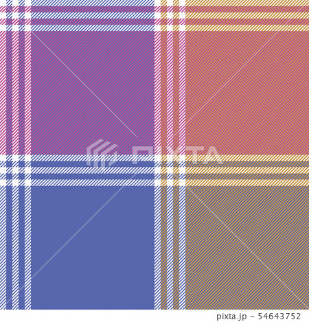 Mosaic diagonal fabric texture seamless pattern 54643752