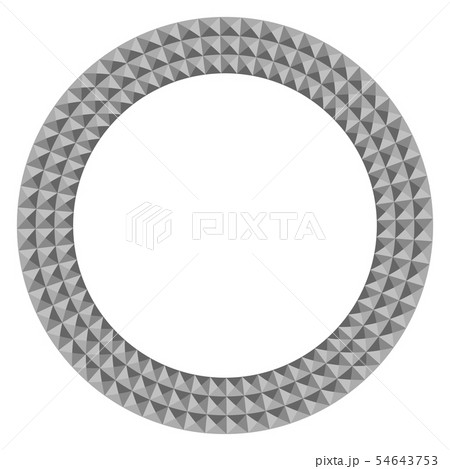 Round frame vector vintage pattern design Round frame vector vintage pattern design 54643753