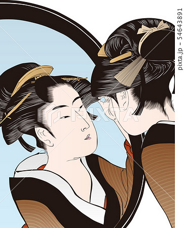 姿見七人化粧 姿見七人化粧 54643891