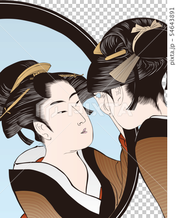 姿見七人化粧 姿見七人化粧 54643891