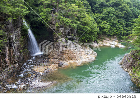 龍王峡 虹見の滝 54645819
