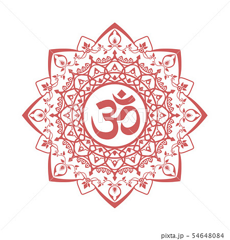 om symbol 54648084