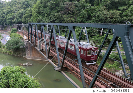 能勢電鉄　猪名川橋梁 54648891