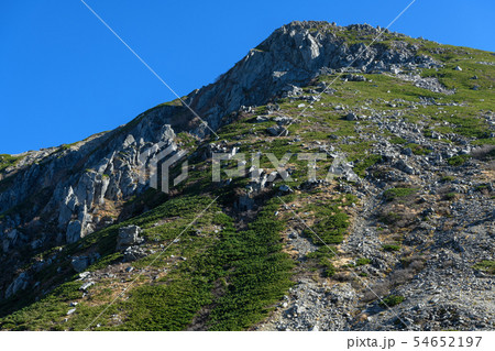 晩秋の伊那前岳 54652197