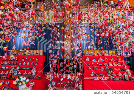 雛のつるし飾り 神奈川県 雛のつるし飾り 神奈川県 54654703