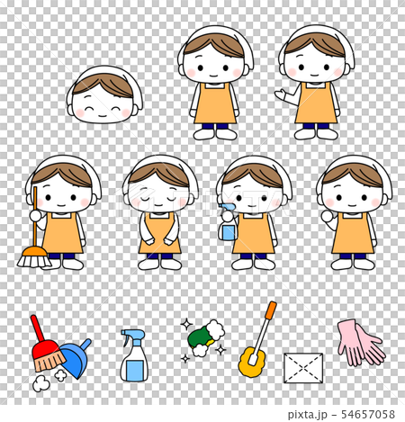 House cleaning young male staff, cleaning company, cleaning staff, husband and wife general cleaning, year-end cleaning, cleaning tool complete set illustration House cleaning young male staff, cleaning company, cleaning staff, husband and wife general cleaning, year-end cleaning, cleaning tool complete set illustration 54657058