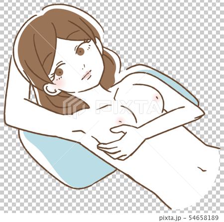 乳腺癌自我檢查圖 乳腺癌自我檢查圖 54658189