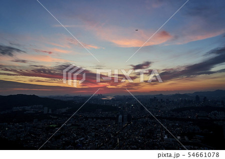 春 風景 九龍山 54661078