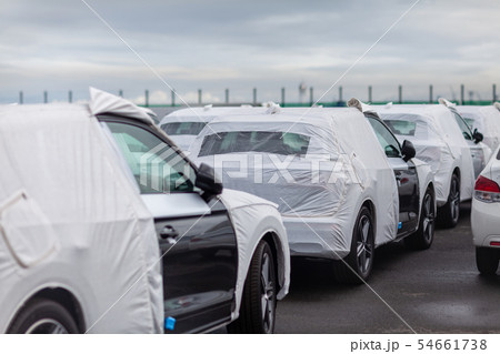 車　輸入　輸出　ヤード 54661738