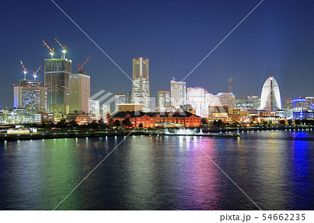 横浜港　夜景 54662235