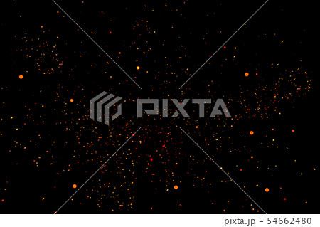 fire flames with sparks on black background fire flames with sparks on black background 54662480