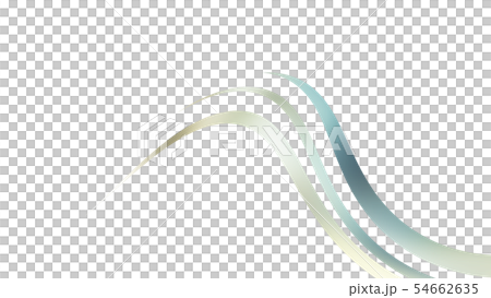 Cgアブストラクト 3本の光るラインのイラスト素材