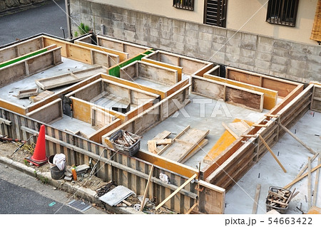 住宅基礎工事 54663422