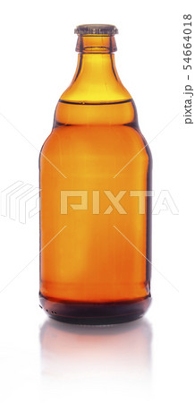 The bottle of beer isolated on white background The bottle of beer isolated on white background 54664018