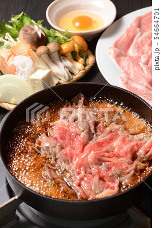 すき焼き　鉄鍋 54664701