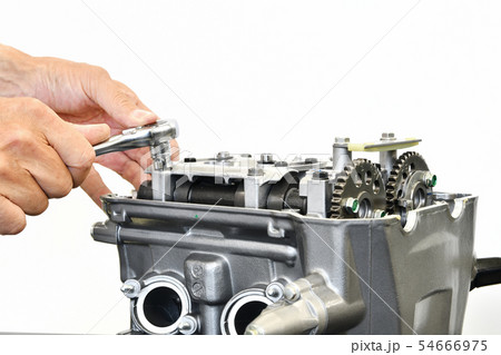 バイクエンジンの修理 バイクエンジンの修理 54666975