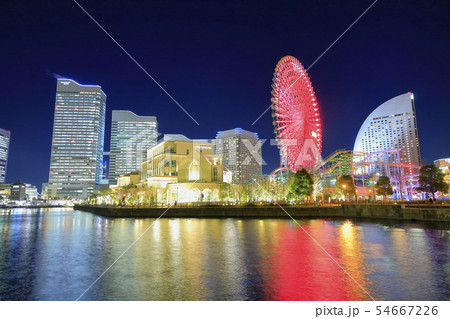 みなとみらい　夜景 54667226