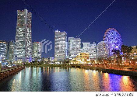 みなとみらい 夜景 みなとみらい 夜景 54667239