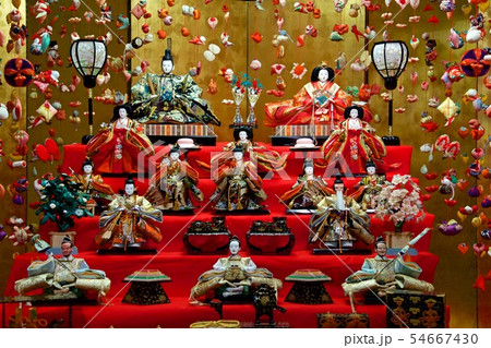 稲取　雛人形 54667430