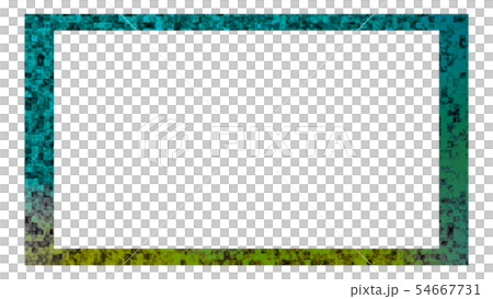 CG abstract green frame CG abstract green frame 54667731