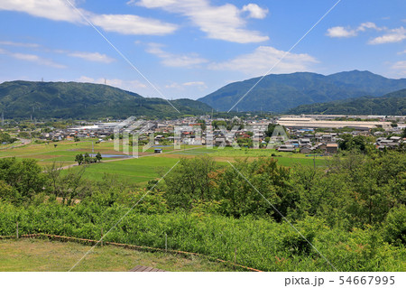 関ヶ原古戦場石田三成陣跡から見た景色 54667995
