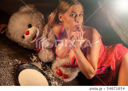 girl with milk girl with milk 54671654