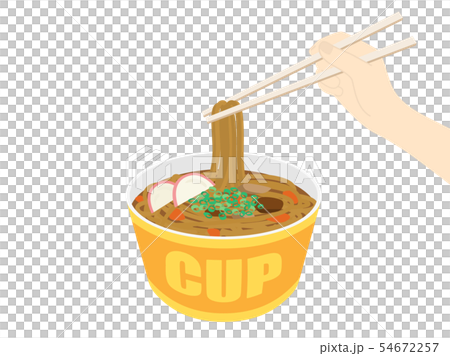 カップうどん カップうどん 54672257