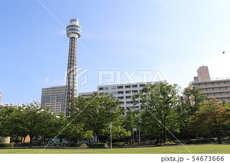 横浜マリンタワー 山下公園 横浜マリンタワー 山下公園 54673666
