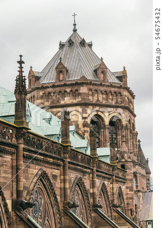 roof of the Strasbourg Cathedral roof of the Strasbourg Cathedral 54675432