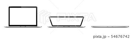 Laptop lid opening stages Laptop lid opening stages 54676742