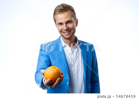 Closeup portrait of handsome man Closeup portrait of handsome man 54678459