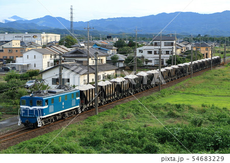 秩父鉄道デキ牽引貨物列車 秩父鉄道デキ牽引貨物列車 54683229