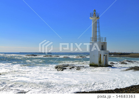 大洗海岸の灯台 大洗海岸の灯台 54683363