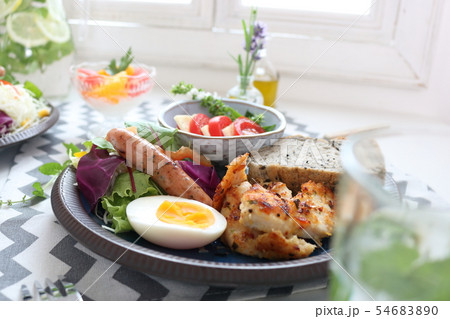 ワンプレート　朝食・ランチ 54683890