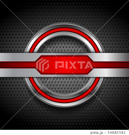 Steel metallic abstract technology geometry Steel metallic abstract technology geometry 54685581