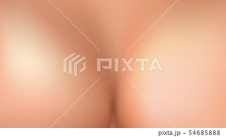 Women s breasts close-up. Big natural sexy boobs 54685888