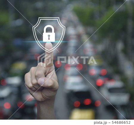 Business security insurance concept 54686652