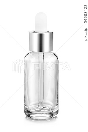 clear glass serum bottle for cosmetic products 54688422