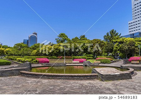 幕張海浜公園の噴水広場 幕張海浜公園の噴水広場 54689183