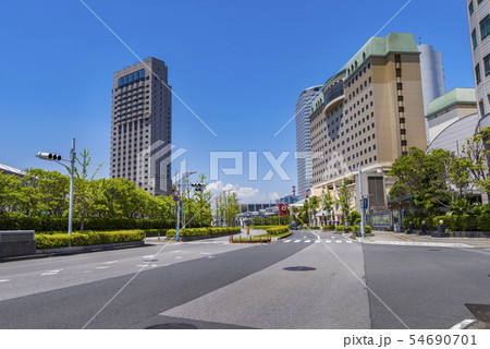 幕張新都心 メッセ大通りの風景 幕張新都心 メッセ大通りの風景 54690701