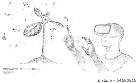 DNA evolution modern engineering technology. Augmented reality helmet vr glasses. Ecology nature DNA evolution modern engineering technology. Augmented reality helmet vr glasses. Ecology nature 54690819