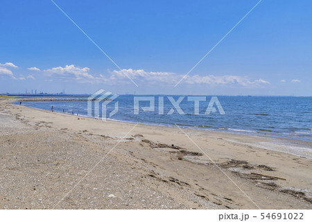 幕張海浜公園 幕張の浜と海 幕張海浜公園 幕張の浜と海 54691022