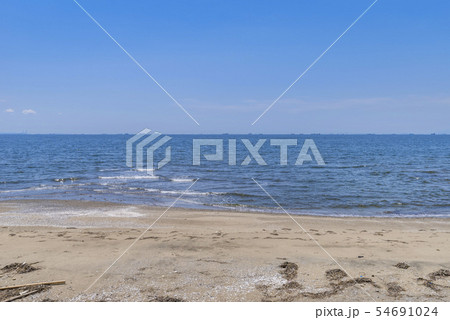 幕張海浜公園 幕張の浜と海 54691024