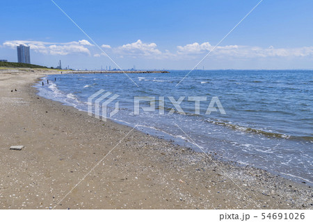 幕張海浜公園 幕張の浜と海 幕張海浜公園 幕張の浜と海 54691026