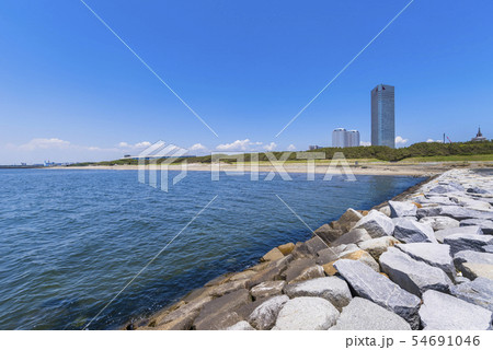 幕張海浜公園 幕張の浜と海 幕張海浜公園 幕張の浜と海 54691046