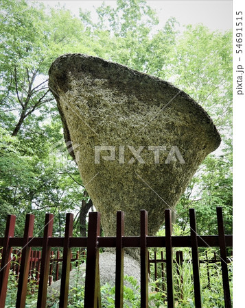 岐阜県 恵那峡 奇岩の傘岩 岐阜県 恵那峡 奇岩の傘岩 54691515