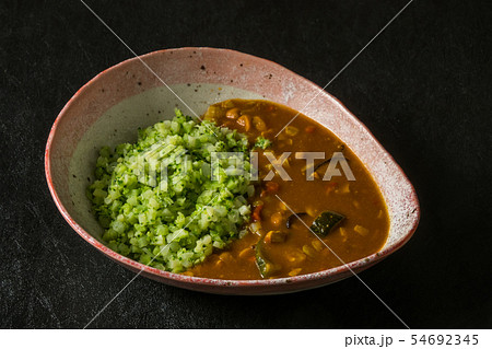 ブロッコリーライス Vegan Rice Vegetarian Rice Broccoli Rice 54692345